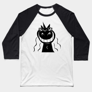 Smile Unicorn Baseball T-Shirt